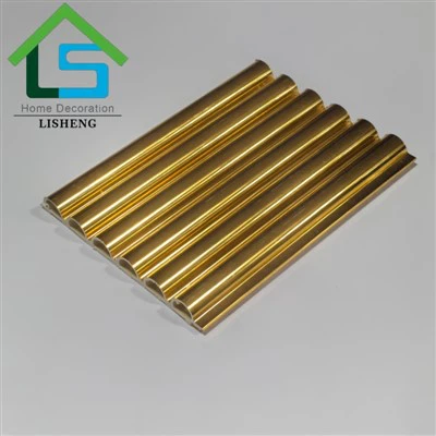 Superbes panneaux WPC semi-cercle en combinaisons de couleurs vibrantes